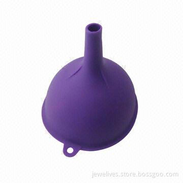 Kitchen Cooking Retractable Silicone Funnel